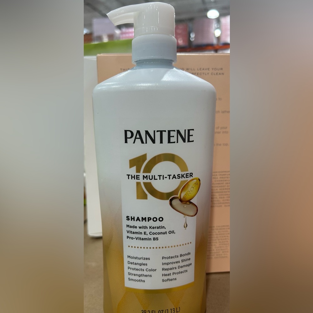 Pantene Multi-Tasker 10 - Shampoo 38.2 fl oz/ 1.13L Each Bottle new